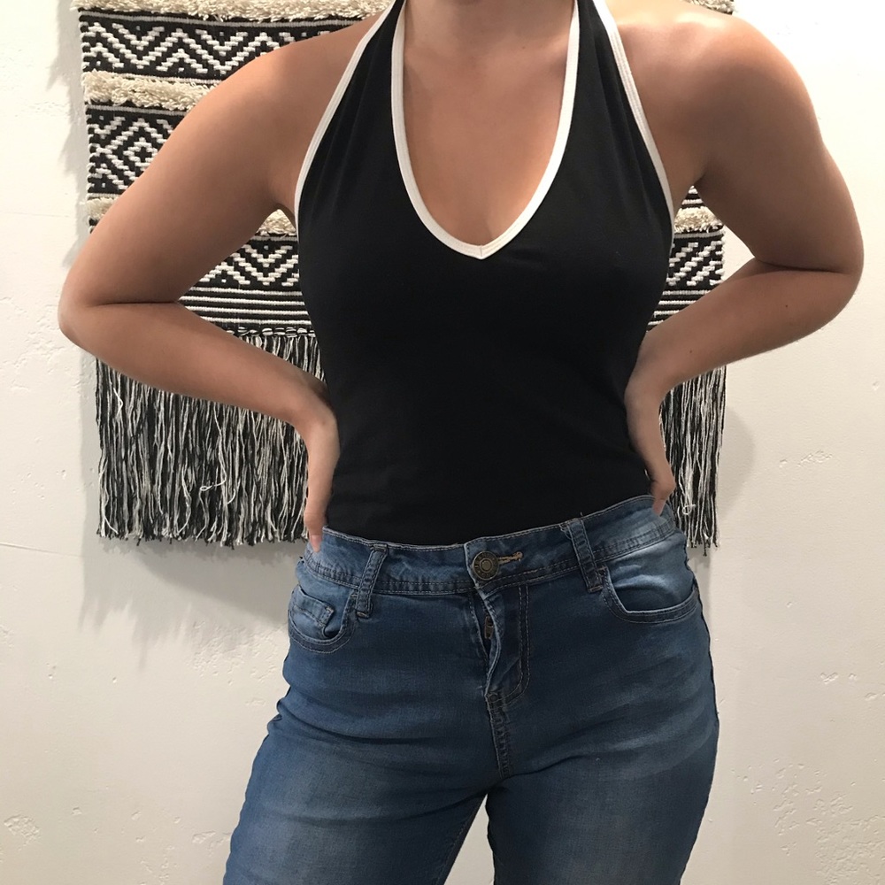 Forever 21 one piece halter top